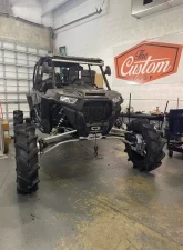 RPE-Reflex 64" to 72" All Black Raw Logo Suspension w/o Shafts Polaris RZR XP Turbo 2017                                     - RPE-SP-0057 - Image 3