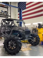 RPE-Reflex 64" to 72" All Black Raw Logo Suspension w/o Shafts Polaris RZR XP Turbo 2017                                     - RPE-SP-0057 - Image 4
