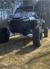 RPE-Reflex 64" to 72" All Black Raw Logo Suspension w/o Shafts Polaris RZR XP Turbo 2017                                     - RPE-SP-0057 - Image 6