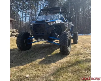 RPE-Reflex 64" to 72" All Black Raw Logo Suspension w/o Shafts Polaris RZR XP Turbo 2017 - RPE-SP-0057