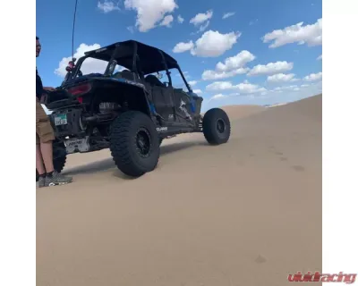 RPE-Reflex 64" to 72" All Black Raw Logo Suspension w/o Shafts Polaris RZR XP Turbo 2017 - RPE-SP-0057
