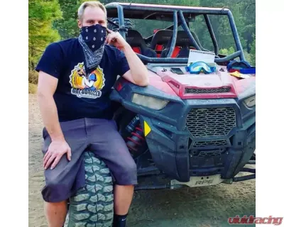 RPE-Reflex 64" to 72" All Black Raw Logo Suspension w/o Shafts Polaris RZR XP Turbo 2017 - RPE-SP-0057