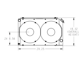 PWR 55mm Performance Radiator Module Dual 13