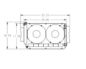 PWR 55mm Performance Radiator Module Dual 12