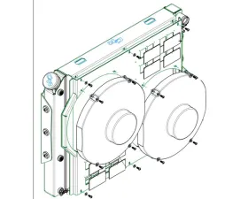 PWR 42mm Performance Radiator Module Dual 12