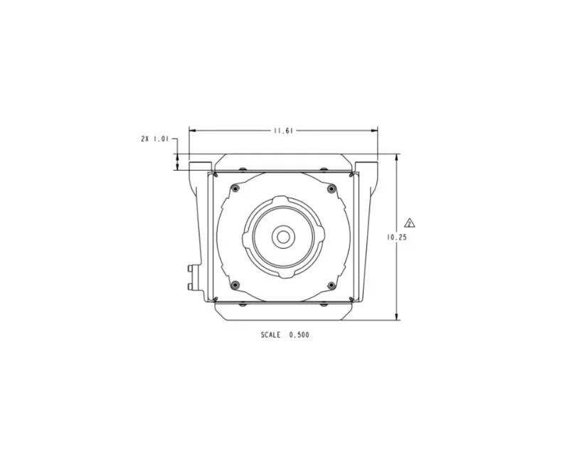 PWR 32mm Universal Power Steering Cooler no PRV System w/ 7.5" SPAL Fan -12 AN Port Inlet & Outlet - CR-UC-KQC006D