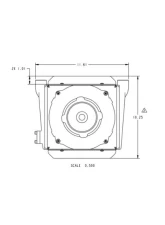 PWR 32mm Universal Power Steering Cooler no PRV System w/ 7.5" SPAL Fan -12 AN Port Inlet & Outlet                                     - CR-UC-KQC006D - Image 2
