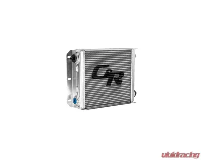 PWR 42mm Universal Off Road Transmission Oil Cooler Module w/ 9" SPAL Fan -10 AN Port Inlet & Outlet - CR-UC-PQC005C