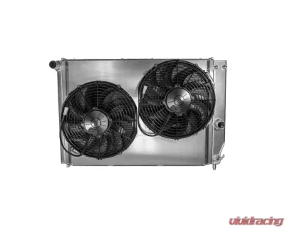 PWR 42mm Performance Radiator Module w/ Dual 12" SPAL Fans Chevrolet C5 Corvette Base | Z06 1997-2004 - CR-UC-RPR021C