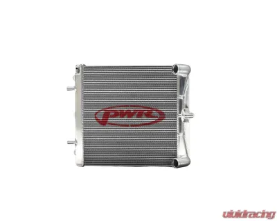 PWR 42mm Performance LH Auxiliary Radiator OEM Mounting Porsche 996 911 Carrera | GT3 | GT3RS | Boxster 1998-2003 - CR-UC-RPR027B