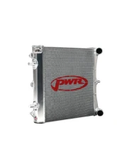 PWR 42mm Performance LH Auxiliary Radiator OEM Mounting Porsche 996 911 Carrera | GT3 | GT3RS | Boxster 1998-2003                                     - CR-UC-RPR027B - Image 2