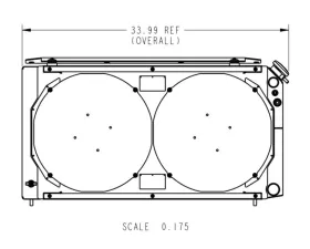 PWR 55mm Performance Radiator Module w/ Dual 14