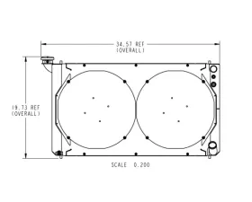 PWR 55mm Performance Radiator Module w/ Dual 14