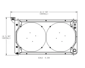 PWR 55mm Performance Radiator Module w/ Dual 14