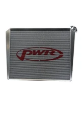 PWR 32mm Performance Radiator Module w/ 14" SPAL 500W Brushless Fans Ford Bronco 5.0 Coyote 1966-1977                                     - CR-UC-SPR051C-00 - Image 2