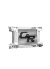 PWR 42mm Universal Oil Cooler Setrab Style 11.14" x 5.75" -10 AN Port Inlet & Outlet                                     - CR-UC-SQC009B - Image 2
