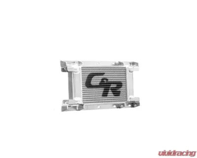 PWR 42mm Universal Oil Cooler Setrab Style 11.14" x 5.75" -10 AN Port Inlet & Outlet - CR-UC-SQC009B