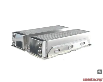 PWR 74mm Supercharger Intercooler Brick Kit Left & Right Magnuson TVS2650R Gen 2 - CR-UC-TPK001B