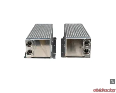 PWR 74mm Supercharger Intercooler Brick Kit Left & Right Magnuson TVS2650R Gen 2 - CR-UC-TPK001B