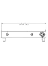 PWR 42mm Performance Radiator OEM Mounting Honda TRX 250R 1986-1989                                     - CR-UC-TPR004B - Image 3
