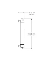 PWR 55mm Performance Radiator OEM Mounting Mitsubish Galant VR4 E39A 1987-1988                                     - CR-UC-UPR007B - Image 2