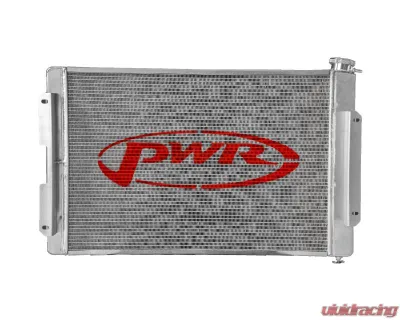 PWR 55mm Performance Radiator Module w/ Dual 12" SPAL Brushless Fans Chevrolet | Pontiac LS 1967-1969 - CR-UC-WPR015D