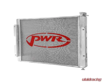 PWR 55mm Performance Radiator Module w/ Dual 12" SPAL Brushless Fans Chevrolet | Pontiac LS 1967-1969 - CR-UC-WPR015D