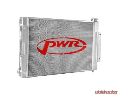 PWR 55mm Performance Radiator Module w/ Dual 12" SPAL Brushless Fans Chevrolet | Pontiac LS 1967-1969 - CR-UC-WPR015D