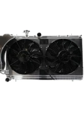 PWR 42mm Performance Radiator Module w/ Dual 12" SPAL Fans OEM Mounting Subaru WRX | STI 2002-2007                                     - CR-UC-YPR008B - Image 6