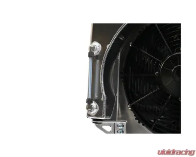 PWR 42mm Performance Radiator Module w/ Dual 12" SPAL Fans OEM Mounting Subaru WRX | STI 2002-2007 - CR-UC-YPR008B