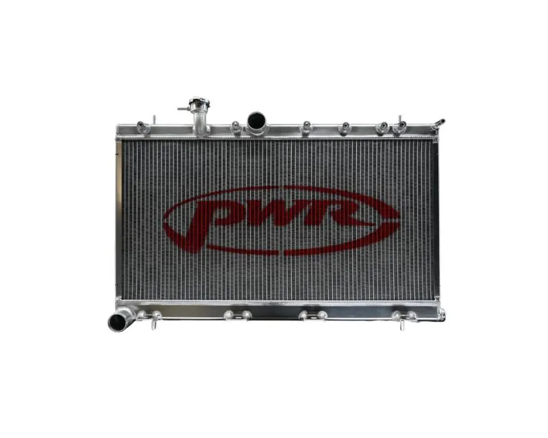 PWR 42mm Performance Radiator OEM Mounting OEM Fan Shroud Subaru WRX | STI 2002-2007 - CR-UC-YPR014B-00