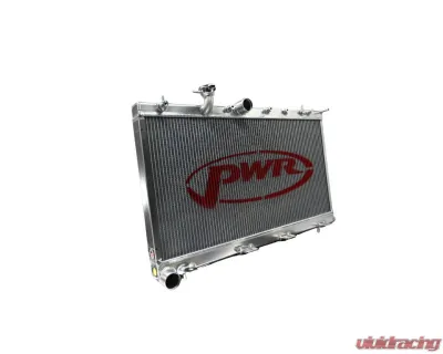 PWR 42mm Performance Radiator OEM Mounting OEM Fan Shroud Subaru WRX | STI 2002-2007 - CR-UC-YPR014B-00