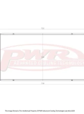 PWR 26mm Closemesh Radiator OEM Mounting OEM Fans Subaru BRZ | Toyota GT86 2012-2020                                     - CR-UC-YPR020B-00 - Image 5