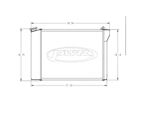 PWR 55mm Performance Radiator Module w/ Dual 16