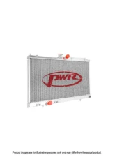 PWR 42mm Performance Radiator Mitsubishi Evo 7-9 2001-2007                                     - PWR1527 - Image 3