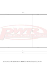 PWR 42mm Performance Elite Series Radiator Audi TT RS | RS3 2011-2013                                     - PWR55911 - Image 2