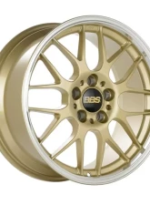 BBS RGR Wheel 17x7.5 5x100 35mm Gold | Diamond Cut Rim                                     - RG751GPK - Image 15