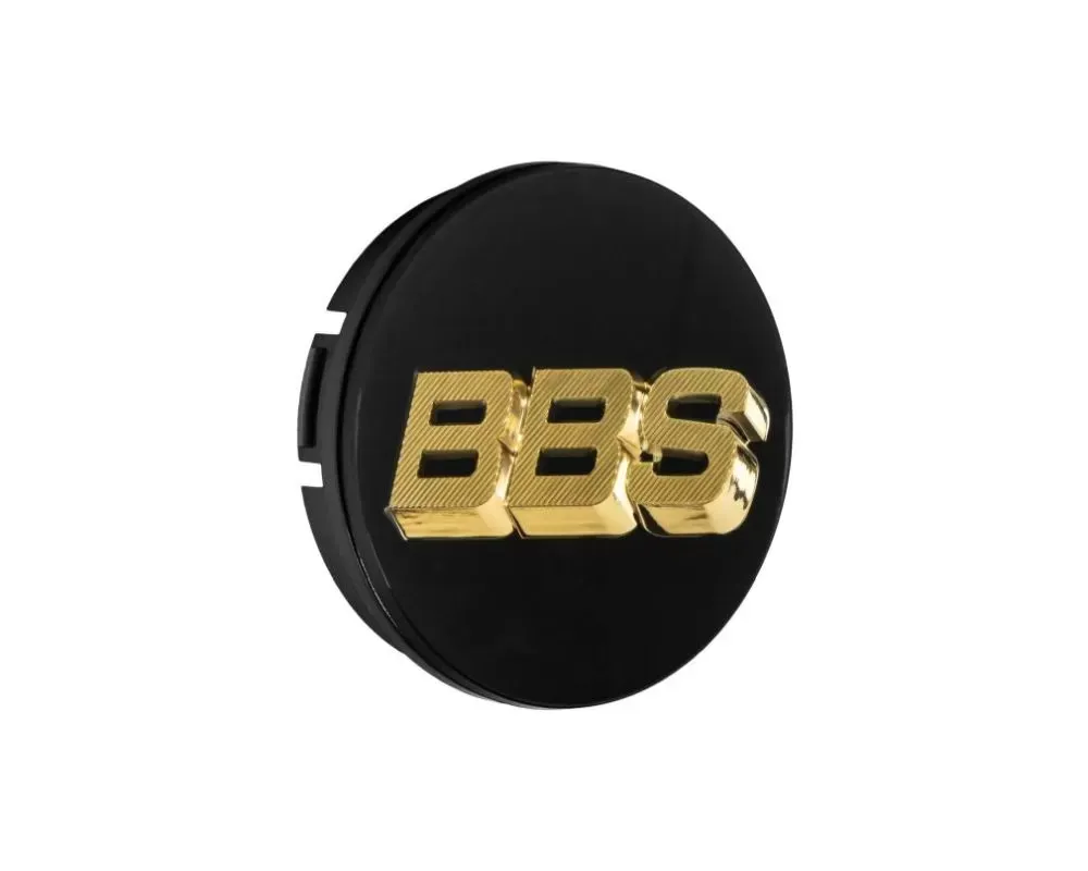 BBS 56mm Black | Gold Center Cap - 5624002G