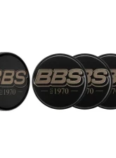 BBS Unlimited 56mm 2D "est.1970" Embossed Black | Bronze Center Cap Set                                     - HW58071008.4 - Image 5