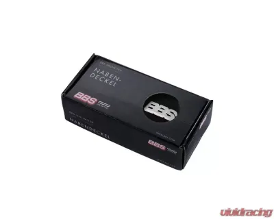 BBS Unlimited 56mm 3D Black | Chrome Center Cap Set - HW58071023.4