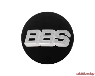 BBS Unlimited 56mm 3D Black | Chrome Center Cap Set - HW58071023.4