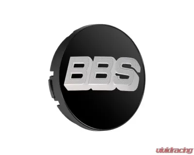 BBS Unlimited 56mm 3D Black | Chrome Center Cap Set - HW58071023.4