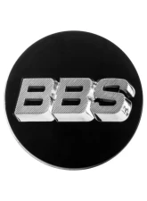 BBS Unlimited 70.6mm 3D Black | Chrome Center Cap Set                                     - HW58071024.4 - Image 3