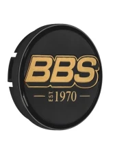BBS Unlimited 70.6mm 2D "est.1970" Embossed Black | Gold Center Cap Set                                     - HW58071039.4 - Image 4