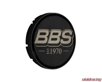 BBS Unlimited 56mm 2D "est.1970" Embossed Black | White Gold Center Cap Set - HW58071040.4