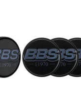 BBS Unlimited 56mm 2D "est.1970" Embossed Black | Indigo Blue Center Cap Set                                     - HW58071042.4 - Image 5