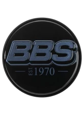 BBS Unlimited 56mm 2D "est.1970" Embossed Black | Indigo Blue Center Cap Set                                     - HW58071042.4 - Image 3