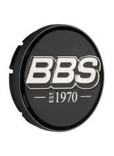 BBS Unlimited 56mm 2D "est.1970" Embossed Black | Platinum Silver Center Cap Set                                     - HW58071044.4 - Image 4
