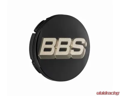 BBS Unlimited 56mm 3D Floating Black | White Gold Center Cap Set - HW58071051.4