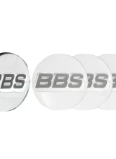 BBS Unlimited 56mm 3D Floating Chrome | Silver Center Cap Set                                     - HW58071057.4 - Image 5